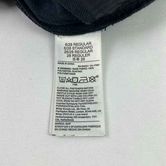 Gap Denim New Women’s 6/28R High Rise Universal Legging Faux Leather Skinny Leg - Picture 5 of 10